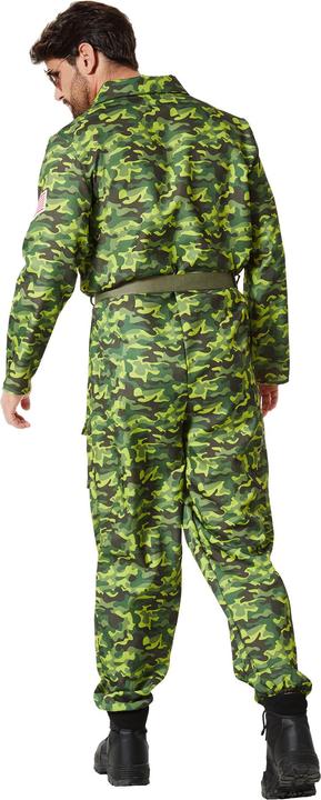 Immagine prodotto tectake Costume da uomo mimetico pilota aeronautica (XL)