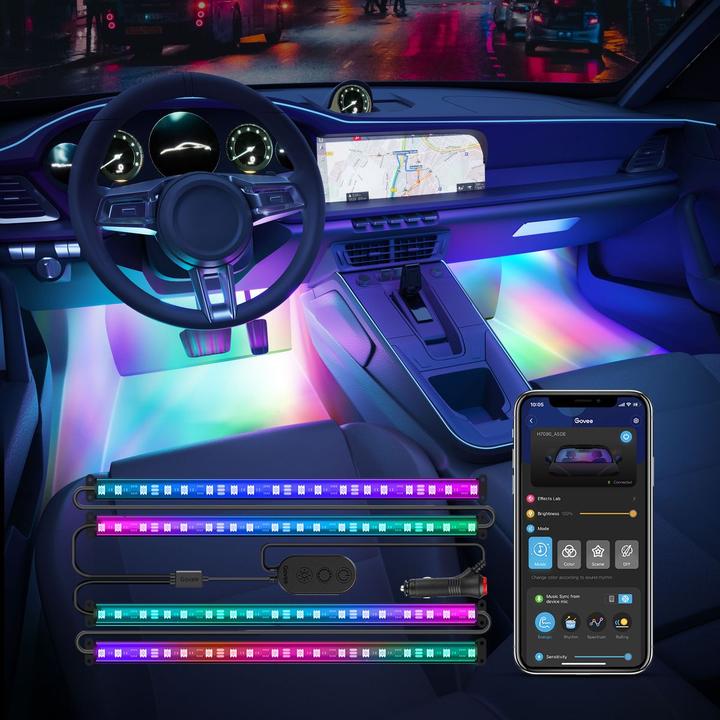 Image du produit Govee Éclairage intérieur de voiture, RGBIC
