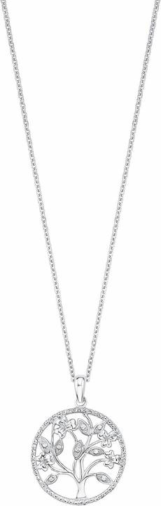Immagine prodotto Amor Collana lunga 45 cm con ciondolo albero della vita in argento sterling silver 925 (Argento)