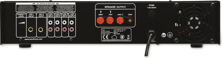 Actual product image Omnitronic ELA amplifier MP-120 120 W (Amplifier)