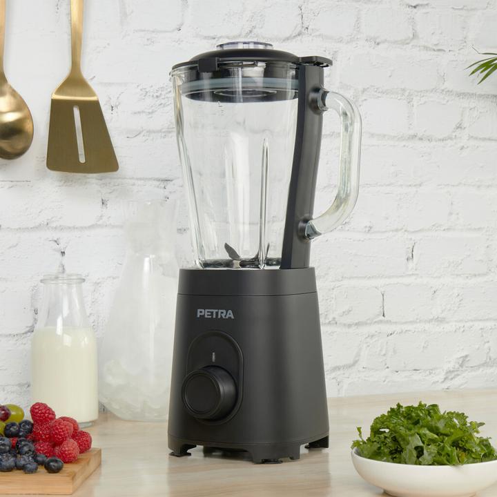 Actual product image Petra PT5531MBLKVDE Glass Jug blender black (600 W)