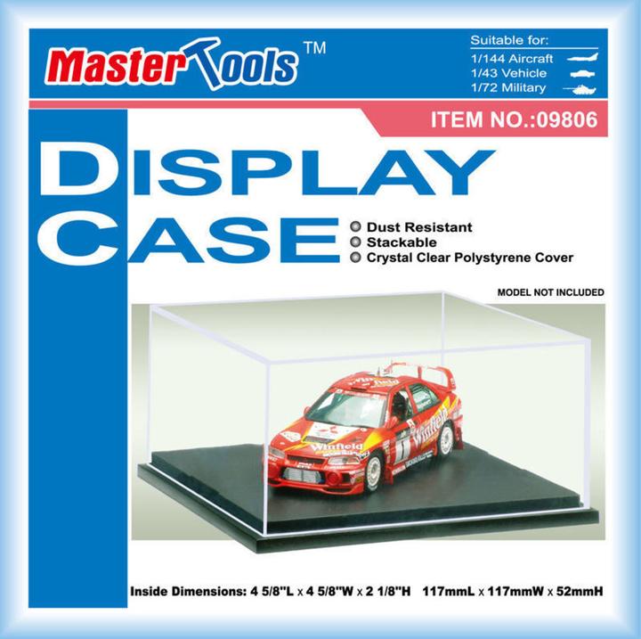 Productafbeelding Master Tools Acryl - vitrine 117 x 117 x 52 mm