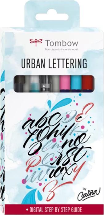 Produktbild Tombow Urban Lettering Set (Mehrfarbig, 6 x)