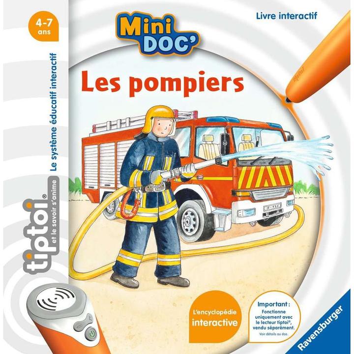 Image du produit tiptoi Mini Doc Les pompiers (Français, Collectif, 2024)