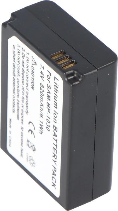 Actual product image AccuCell Battery Samsung BP-1030 Battery, ED-BP1130, NX100 (Rechargeable battery)