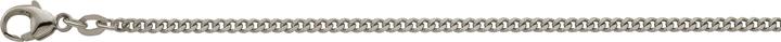 Image du produit Bijou Classic Collier Panzer geschliffen 38 cm (Argent)