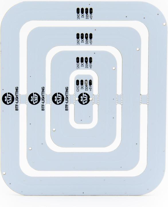 Produktbild Purecrea Neopixel Ring Set mit 62x WS2812 RGB LED