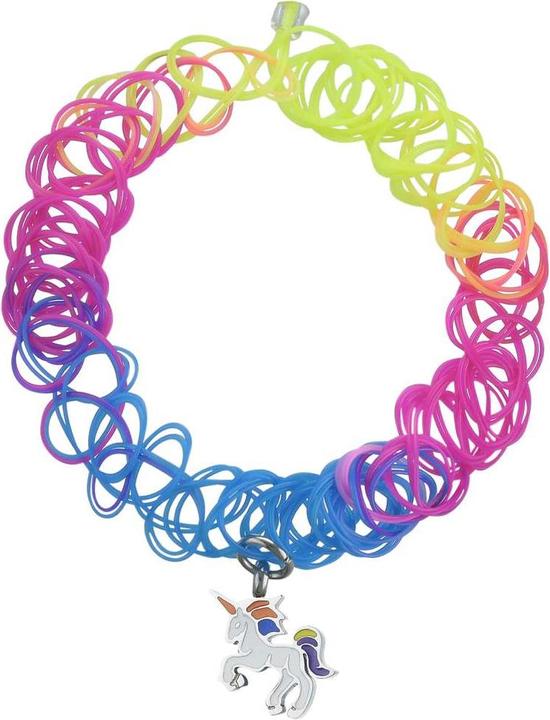 Bijouteria Kinder Halskette (PVC, Edelstahl, Emaille)