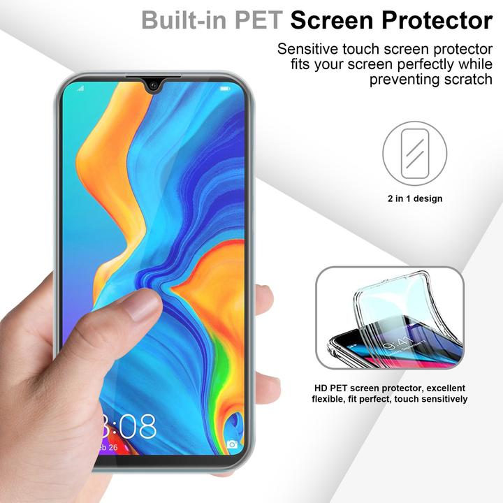 Actual product image Cadorabo TPU Hull 360 Degree Case (Huawei P30 Lite)