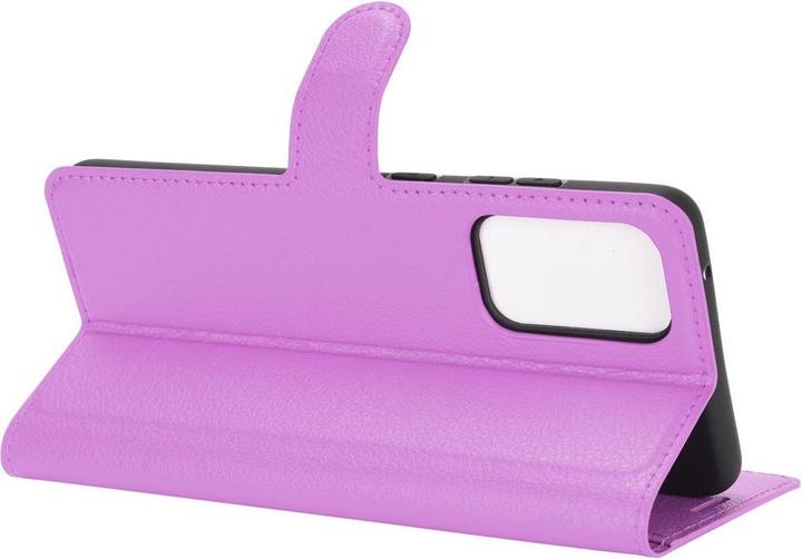 Productafbeelding Cover-Discount Galaxy A52 - Leren hoesje cover paars (Samsung Galaxy A52)