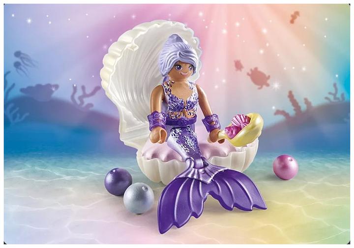 Actual product image Playmobil 71502 Mermaid with pearl shell (71502, Playmobil Princess Magic)