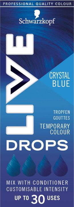 Produktbild Schwarzkopf Live Temporary Colour Drops (Blau)