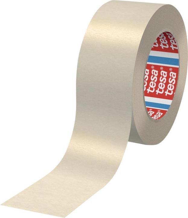 Image du produit tesa 4317 Papier ruban de masquage caoutchouc, épaisseur 0.14mm, 50mm x 50m (50 mm)