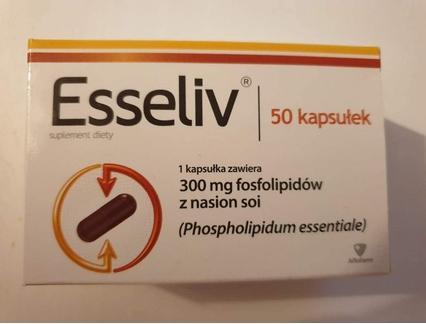 Konjac Sponge Esseliv Dietary Supplement Supporting The Liver 50 Capsules (50 ml)