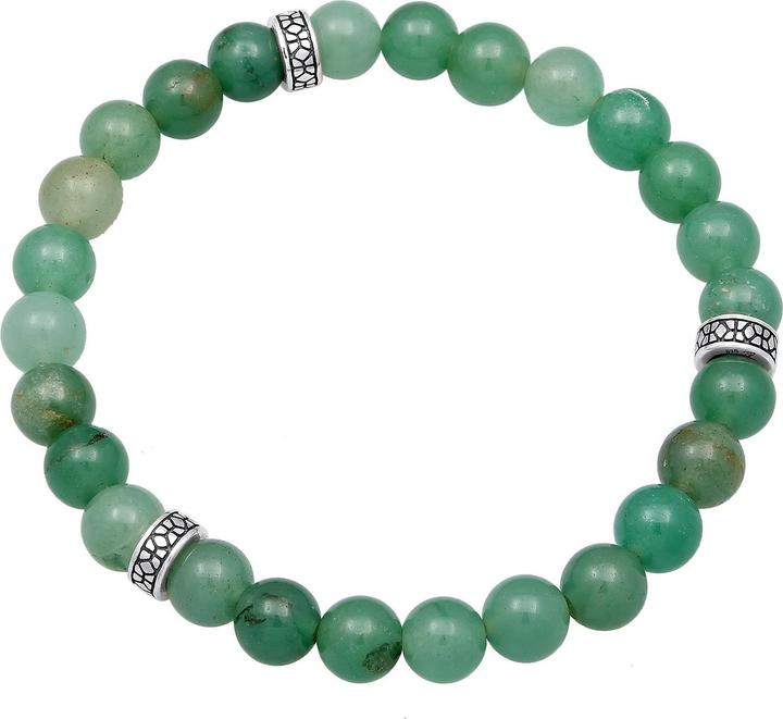 Produktbild Kuzzoi Edelsteinarmband (23 cm, Aventurin, Plastik, 925er Sterling Silber)