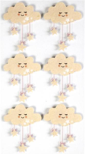 Produktbild Artoz 3D Artwork Sticker: Wolke rose