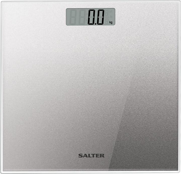 Actual product image Salter 9037 SVGL3RCEU16 Glass Persona Scalel - Silver (180 kg)
