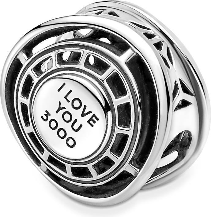 Marvel The Avengers Iron Man Arc Reactor (Émail, Argent 925)