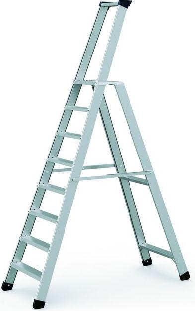 Produktbild Zarges Stufen-Stehleiter einseitig begehbar (Stehleiter, 260 cm)