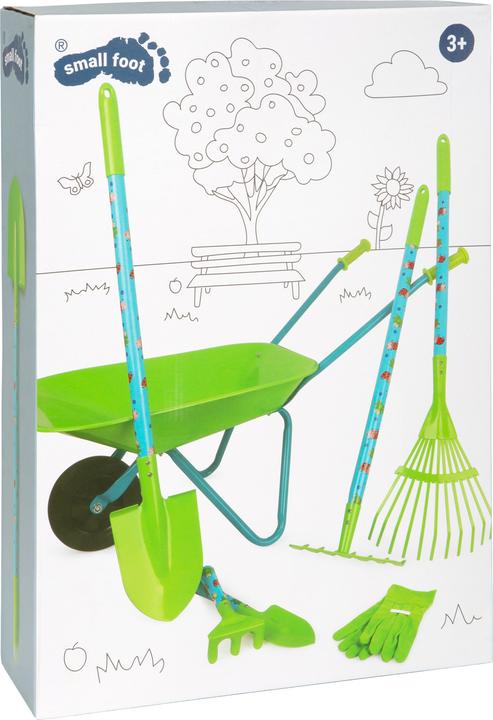Image du produit small foot Grand ensemble de jardin avec brouette
