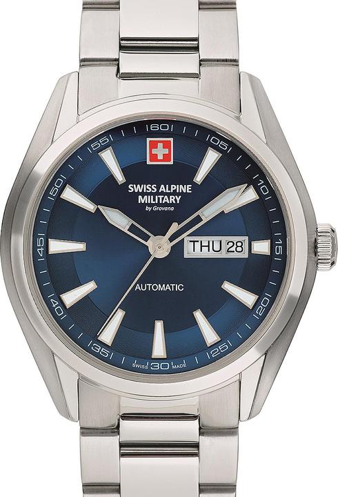 Image du produit Swiss Alpine Military 7090.2135 Montre automatique pour hommes 43mm 10ATM (Montre analogique, 43 mm)