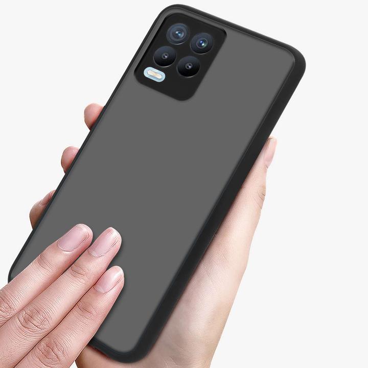 Actual product image Cadorabo Bumper Case for Realme 8 4G / 8 PRO Hybrid Matt (realme 8, Realme 8 Pro)