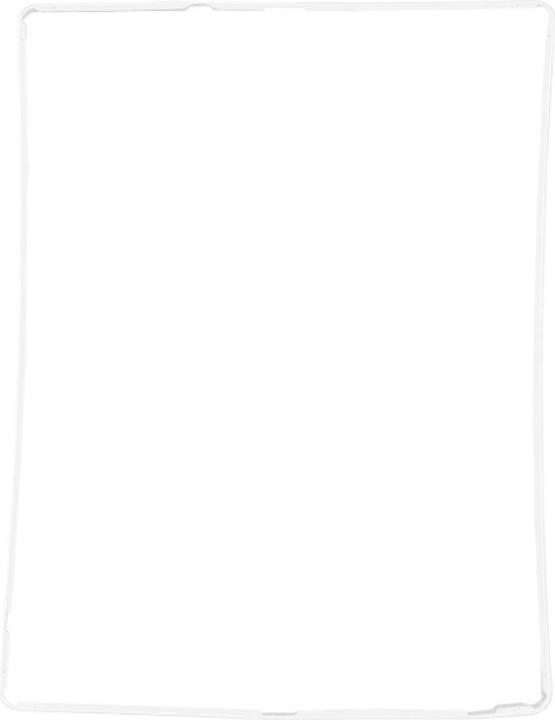 OEM Kunststoffrahmen für iPad 3/4 weiss (IPad 3, iPad 4)