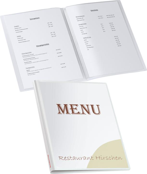 Image du produit Kolma Livret de présentation Vario A4 avec 20 pochettes blanc (A4, 1 x)
