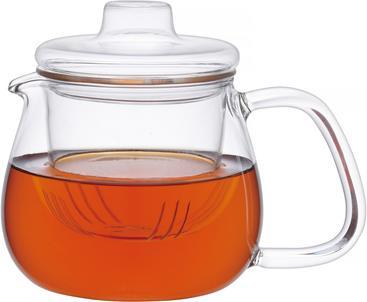 Image du produit KINTO Unitea Pot Avec OEuf De Thé En Verre, 450 Ml (0.45 l)
