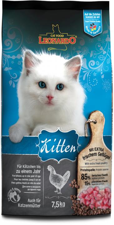Actual product image Leonardo Cat Food Kitten (Junior, 1 pcs., 7500 g)