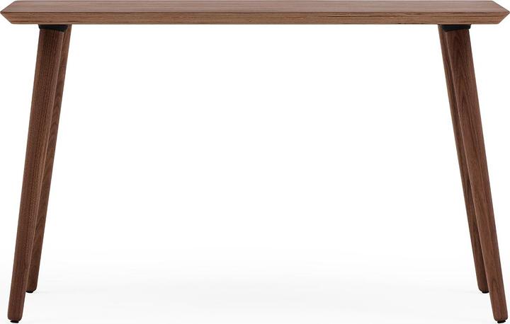 Actual product image Oakywood Classic Desk - Classic solid wood desk - Walnut veneer / 120x60 - (120 x 60 cm)