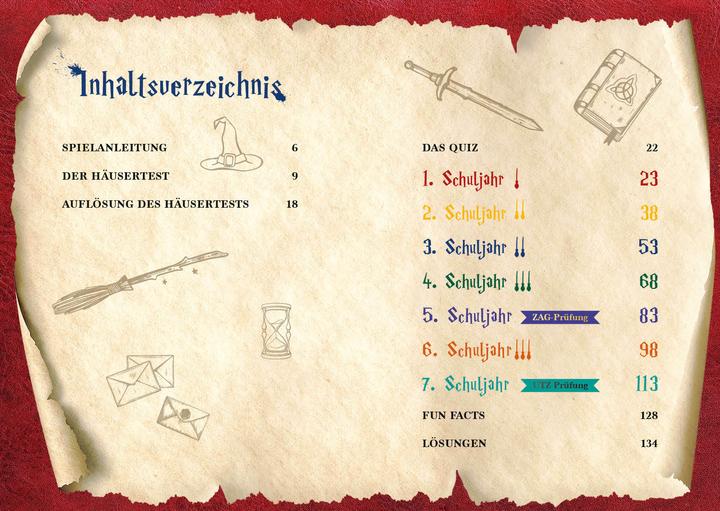 Produktbild Das magische Quiz für Harry Potter-Fans (Deutsch, Janika Krichtel, 2025)