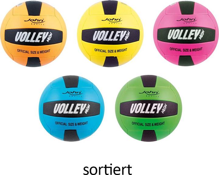 Produktbild John Volleyball Neon sortiert Grösse 5 Durchmesser 210mm