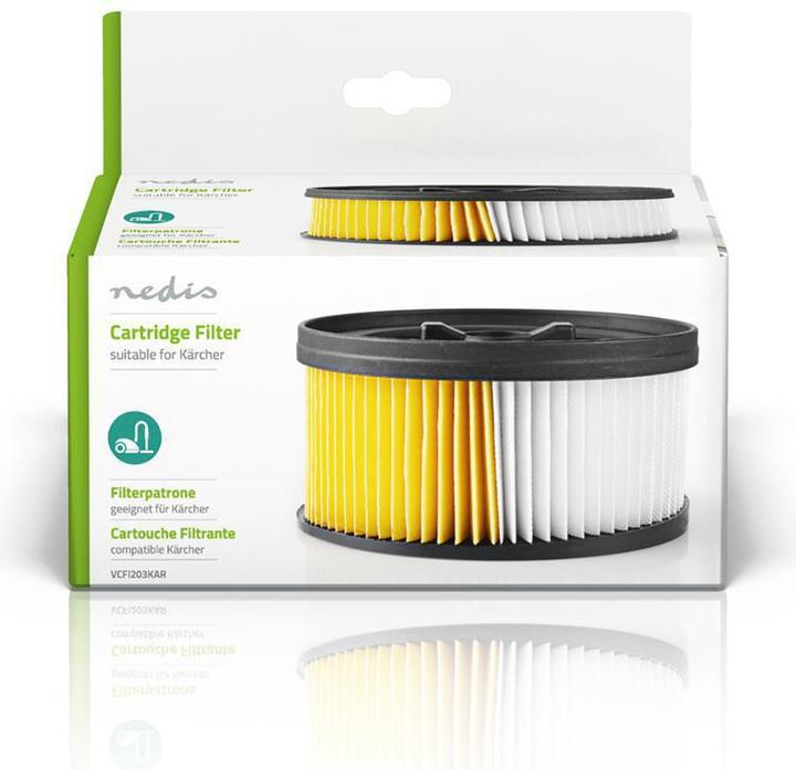 Produktbild Nedis Staubsauger Patronenfilter | Ersatz für: Kärcher | WD 4 / WD 5 | Cartridge Filter