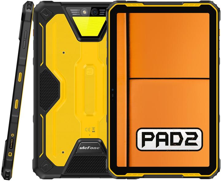 Actual product image Ulefone ARMOR PAD 2 11" NFC 8/256GB BLACK (4G, 11", 256 GB, Black, Yellow)