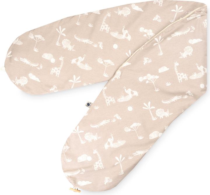 Productafbeelding Julius Zöllner Verzorgingskussenhoes Nappi Jungle Dream 190 cm (190 cm)