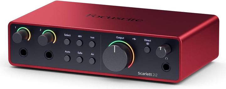 Focusrite Interfaccia audio Scarlett 2i2 - 4a generazione (USB)