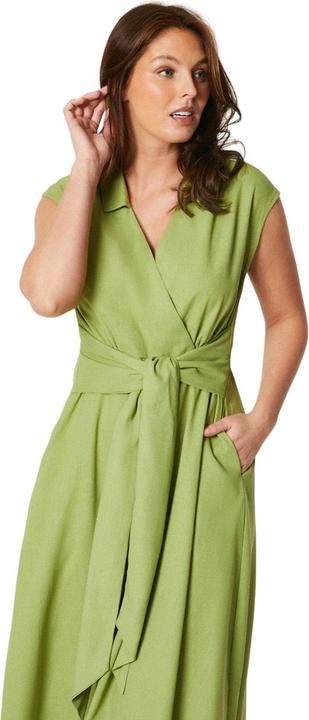 Actual product image Principles Womens/Ladies Belted Linen Blend Midi Dress (40 D)