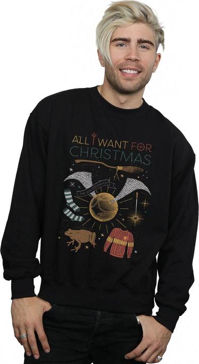 Immagine prodotto All I Want For Christmas Felpa Uomo (L)