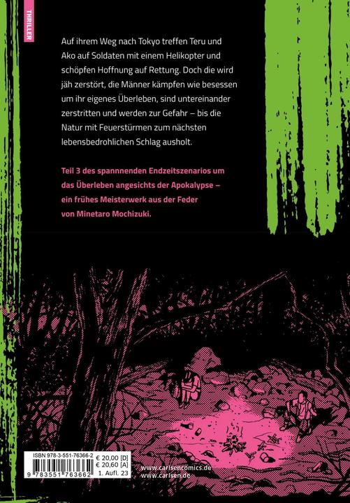 Actual product image Dragon Head Perfect Edition 3 (German, Martin Gericke, Minetaro Mochizuki, 2023)