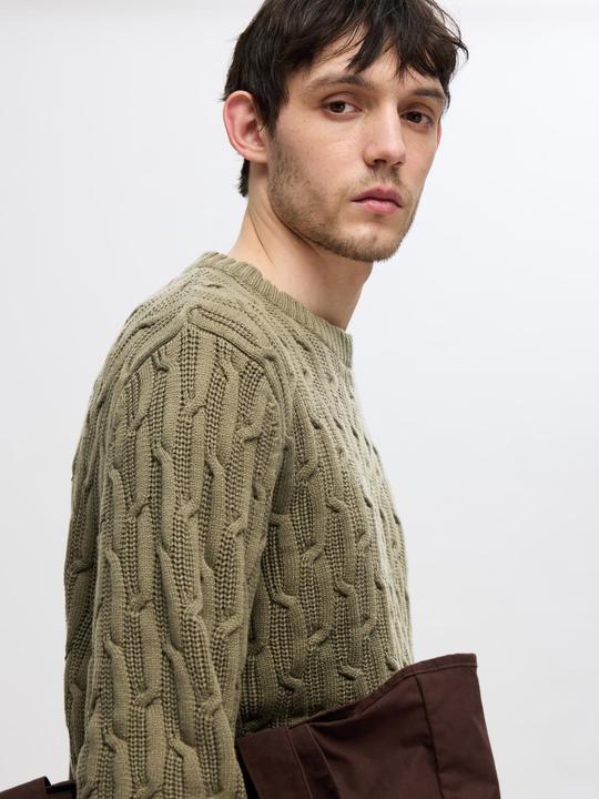 Image du produit Selected Homme Pull en maille torsadée (S)