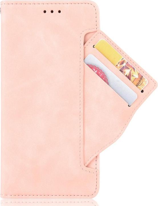 Image du produit Cover-Discount Galaxy S21 Ultra - Étui avec de nombreux emplacements pour cartes rose (Samsung Galaxy S21 Ultra)