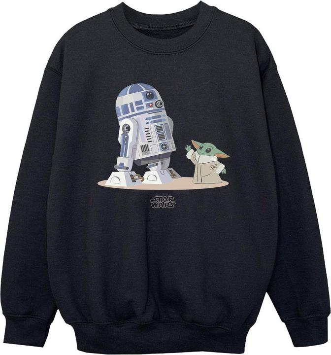 Star Wars The Mandalorian R2D2 And Grogu Sweatshirt Jungen