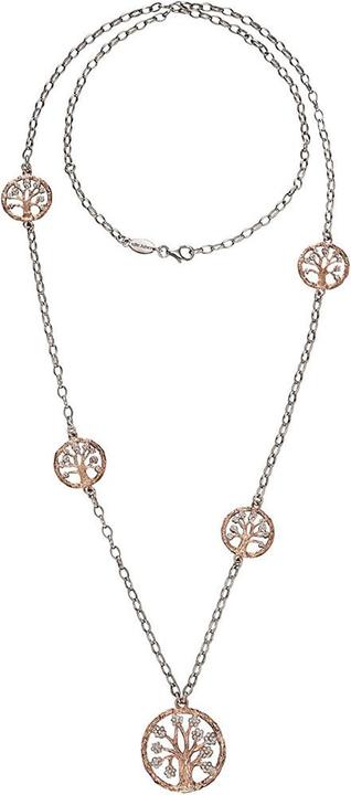Julie Julsen Necklace flowers (Silver, 90 cm)