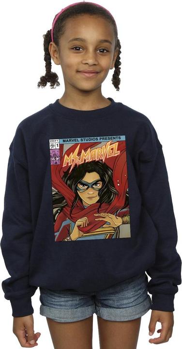 Actual product image Girls Ms Comic Poster Sweatshirt (116)