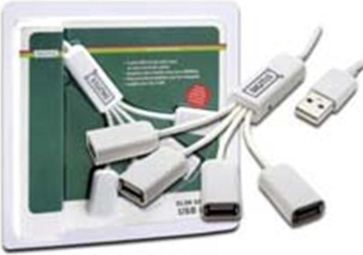 Actual product image Digitus slim spider (USB-A, 4 Ports)