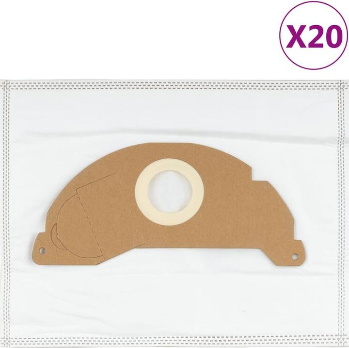Actual product image VidaXL Hoover bag for Karcher A2004 20 pcs. (20 x)