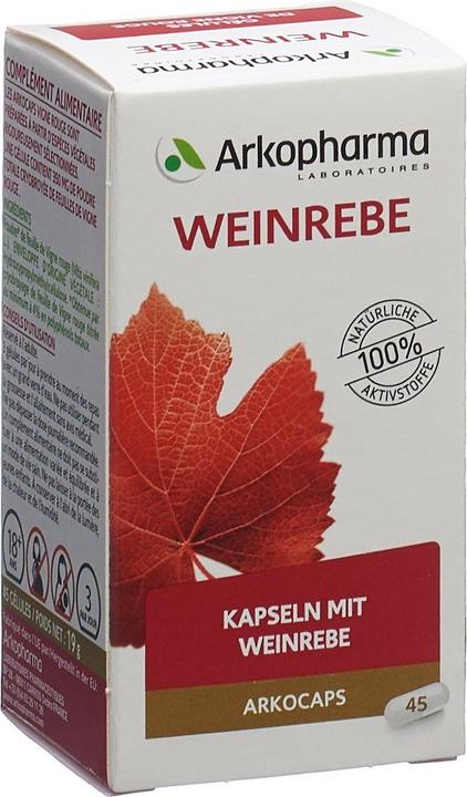 Produktbild Arkopharma Weinrebe (45 Stück, Kapseln, 42 g)