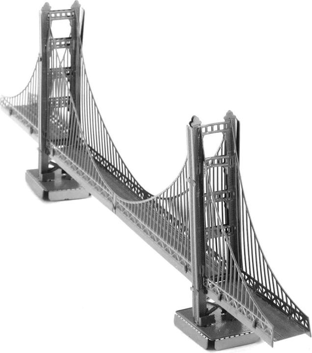 Actual product image Metal Earth Golden Gate Bridge
