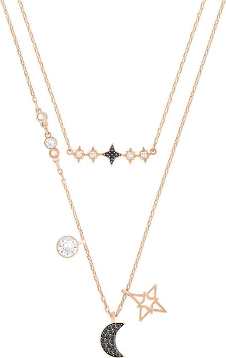 Produktbild Swarovski Glowing Moon Halskette (Metall, 40 cm)
